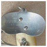 Vintage Fishing Tackle - Fred Arbogast, Heddon, Mel Tillis Stutterbug, Bazuka Hard 8