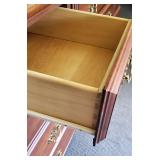 Bedroom Dresser with Trifold Mirror by Klinger