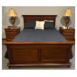 Blue Queen Size Bedding Lot (NOT BED)