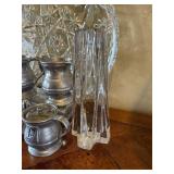 Pair of Lenox Crystal Ovations 8