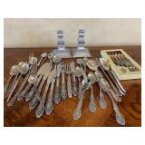 Ashton Stainless Knives and Various Flatware