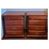 Two Matching Nightstands by Klinger Manufacturing