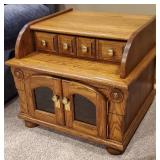 Set of Four Oak End and Coffee Tables