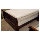 Full Size Sleigh Style Headboard, Footboard and Frame (2 of 2)