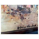 Antoine Blanchard Litho Print "Champs Elysees" Framed