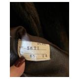 Dubrowsky and Perlbinder Faux Fur Vintage Coat