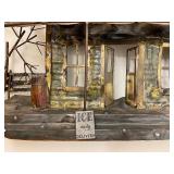 Copper and Tin 3-D Dimensional Wall Art Saloon Western Theme