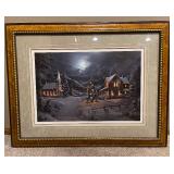 Artist Jesse Barns "All is Bright" - Artist Signed and Numbered