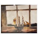 Sailboat Artwork 44" x 39"