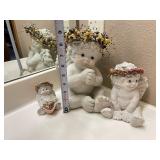 Lot of 3 Cherubs Dreamcicles Angels