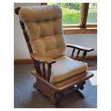 Glider with Cushions