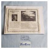 Jesse Barnes "Love is Forever" Framed Artwork