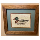 Mallard Drake and Hen Framed Art