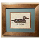 Mallard Drake and Hen Framed Art