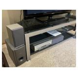 50" Samsung Television Flatscree with Pioneer DVD/Surround Sound/Speaker and TV Stand 7 PC