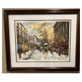 Antone Boulet Framed Artwork Numbered 29/350 Signed