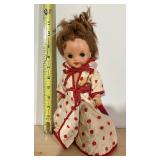 Vintage 11" Doll with Dress