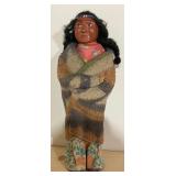 Vintage Skookum Native American Doll