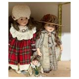 Lot of 5 Porcelain Dolls