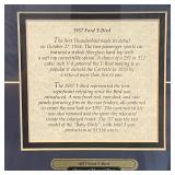 1957 Ford T-Bird Print Framed