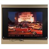 Light Up Artwork LED Picture "66 Park in Theater" by Lucinda Lewis