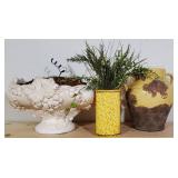 Planter and Vase Lot
