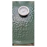 Big Green Egg 18.25" Grill with Rolling Acacia Wood Table