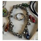 Large Lot of Costume Jewelry Nautical and Beach Theme