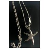 Tiffany & Co. Sterling Silver Starfish Charm Pendant
