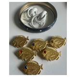 Large Lot of Costume Jewelry Nautical and Beach Theme