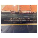 Framed and Matted Print -  "The Brixham Trawler"