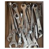 31 Piece Hand Wrench LOT - Craftsman, Allied Pro