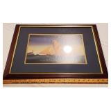 Framed and Matted Print -  "The Brixham Trawler"