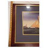 Framed and Matted Print -  "The Brixham Trawler"