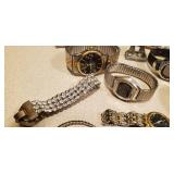 Sterling Silver Ring with LOT of Watches