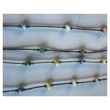 Vintage Collar Bib Necklace, Earrings and Rings Sterling Silver