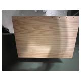 Wooden Six-Drawer Rolling Cabinet