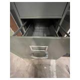 Tall Metal 4-Drawer Filing Cabinet