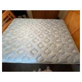 Queen Size Mattress and Box Spring with Wooden Frame
