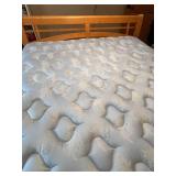 Queen Size Mattress and Box Spring with Wooden Frame