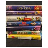 Lot of Vintage Disney & Classic VHS Movies