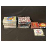 Lot of Mixed DVDs and CDs - Movies, Fitness, and Bonus Discs