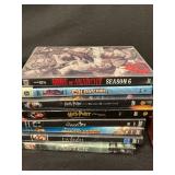 Lot of Mixed DVDs and CDs - Movies, Fitness, and Bonus Discs