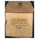 Lot of Vintage Kodak Beau Brownie Camera and Binoculars with Cases