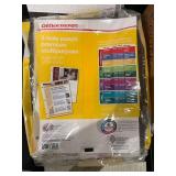 Assorted Office Supplies Lot: Copy Paper, Binder Page Refills, Hanging Folders