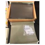 Assorted Office Supplies Lot: Copy Paper, Binder Page Refills, Hanging Folders