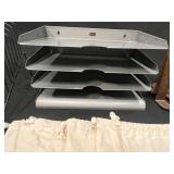 Assorted Office Organizers and Accessories Lot