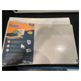 Office Supplies Bundle: Xerox Vitality Printer Paper, Sony DVD+R, Wooden File Holders, QuickFit Binders, and Magnetic Dry-Erase Board