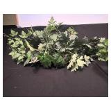 Pair of 22" Table Lamps with Faux Ivy Decor