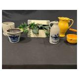 Assorted Ceramic and Stoneware Home Decor Lot